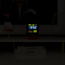 Newgate Monolith LCD Alarm Clock